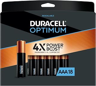 DURACELL Optimum Alkaline Aaa Batteries, 18/pack