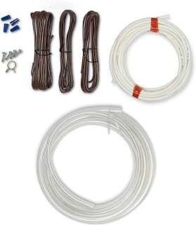 Aprilaire 5846 Humidifier Installation Kit for Whole Home Fan Powered Humidifier with Automatic Control, Compatible with Model 700, Black