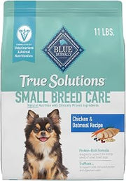 Blue Buffalo True Solutions Small Breed Care Chicken Dry Dog Food, 11 lb
