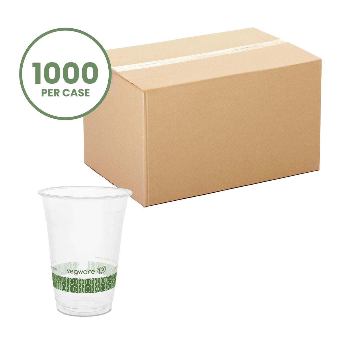 Vegware 16oz / Cup / Clear Cups