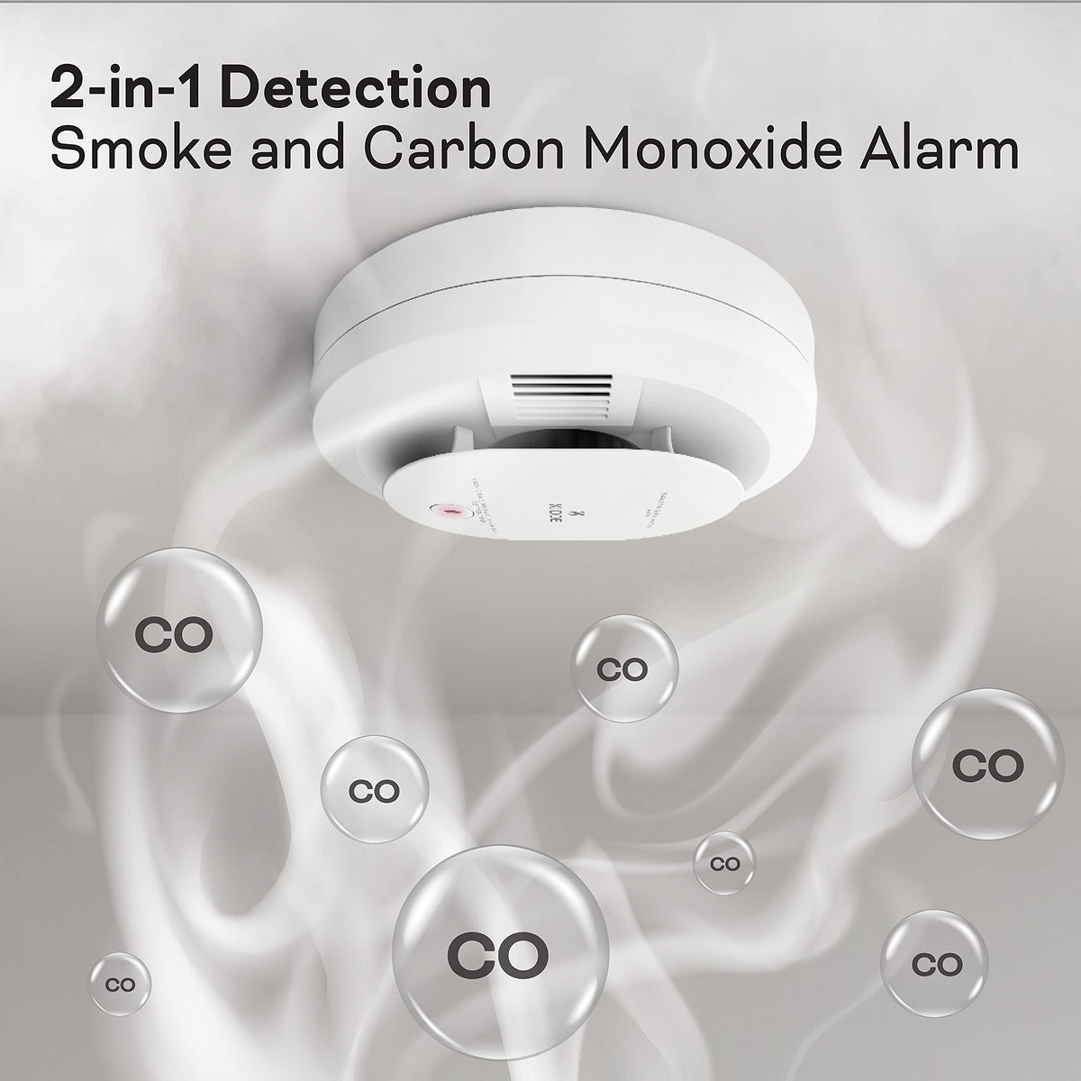 Kidde 1 Pack / White / 6th Edition Combination Smoke & Carbon Monoxide Detectors