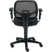 Global Industrial Black / 16.5"H x 17.75"W x 18.5"L / Industrial Home Office Desk Chairs