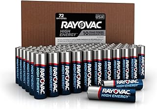 Rayovac AA Batteries, Double A Battery Alkaline, 72 Count