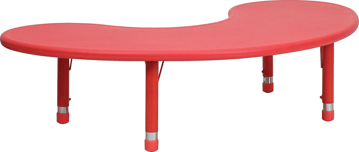 Flash Furniture Red / 35 x 65" / Contemporary Tables