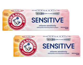 Sensitive Teeth & Gums Toothpaste 4.5 oz (Pack of 2) by ARM & HAMMER – 4.5 Ounce (Pack of 2), Pack of 2, Model 18086