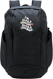 Retro Groovy Im ELARA Doing ELARA Things Funny Mother's Day Sport Backpack