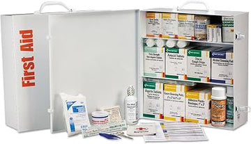 First Aid Only - 247OP 3 Shelf Industrial First Aid Station with Pocket Liner