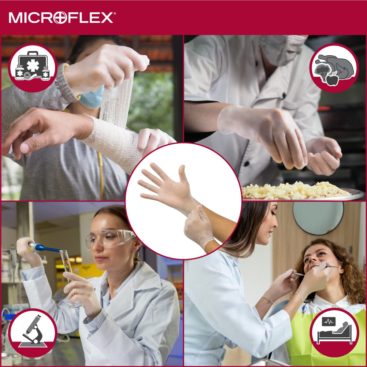 Ansell X-Large / Case (1000) / Natural Personal Protective Equipment