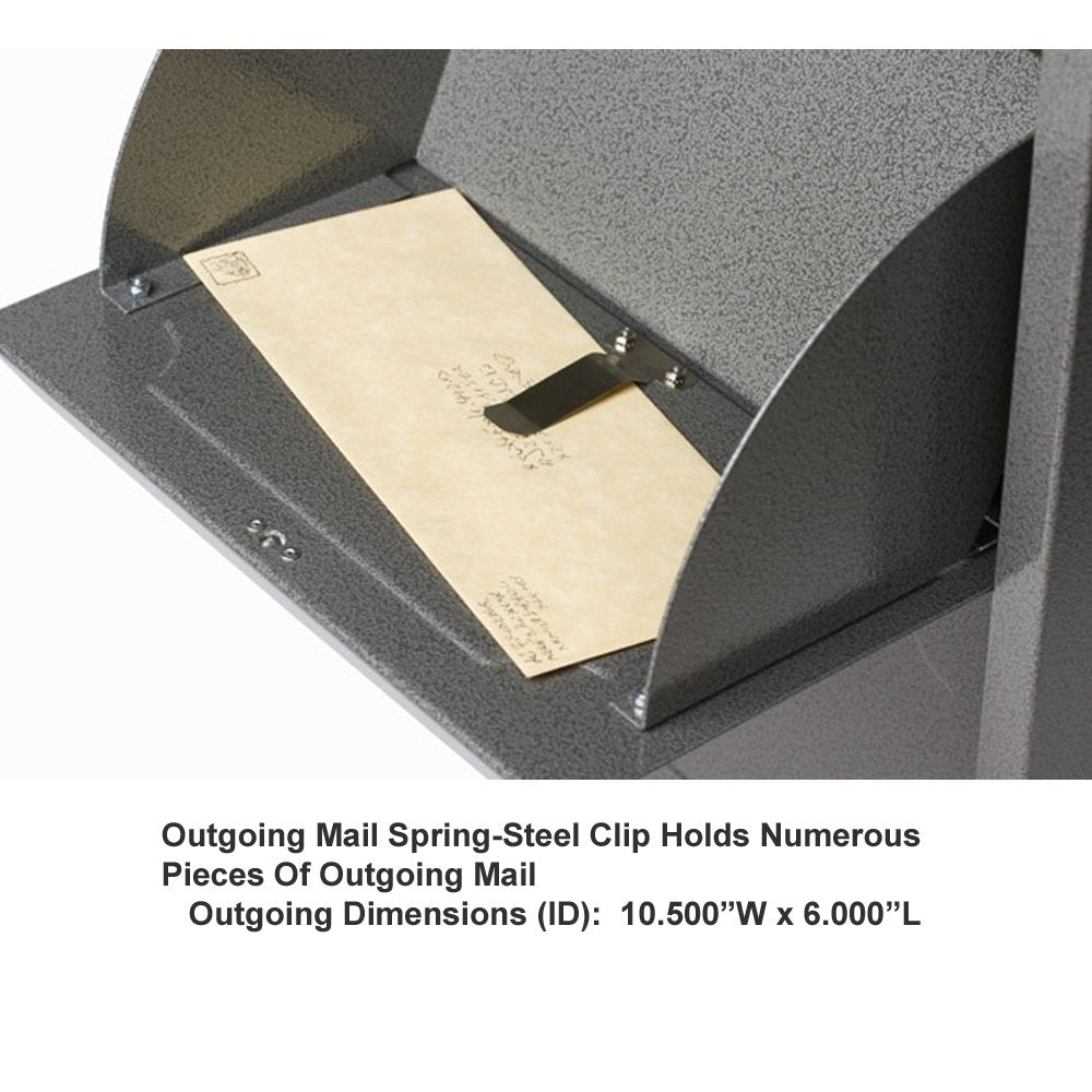 dVault Sand / 14"L x 14"W x 20"H / Industrial Wall-Mount Mailboxes