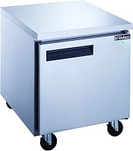 Dukers Appliance USA DUC29R 7 cu. ft. Single Door Undercounter Refrigerator in Stainless Steel, 29" Width x 31" Depth x 36" Height