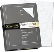Southworth 964C Parchment Specialty Paper Blue 24 lb. 8 1/2 x 11 500/Box