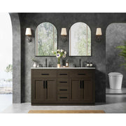 Alden Bathroom Vanity Mocha Brown by Lighting Design – Wood, Mocha Brown, Model VF29760DMMB