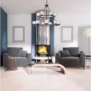 Cadence 15 Light Chandelier Black by Lighting Design – Iron, Black