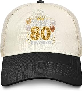 ITIS MYGRANDA'S 80ith Birthday Hat Funny Trucker Hats for Men Baseball Caps Funny Birthday Gifts