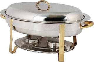Thunder Group SLRCF0836GH Chafer 6 Quart Oval