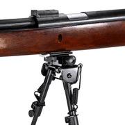 Low Spring Loaded Bipod By by Barska – One Size, Aluminum, Black, Model AW11894