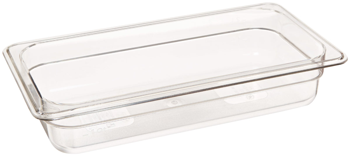 Steam Table Pans by Royal Industries – Polycarbonate, Clear, Model ROY PCP 1302