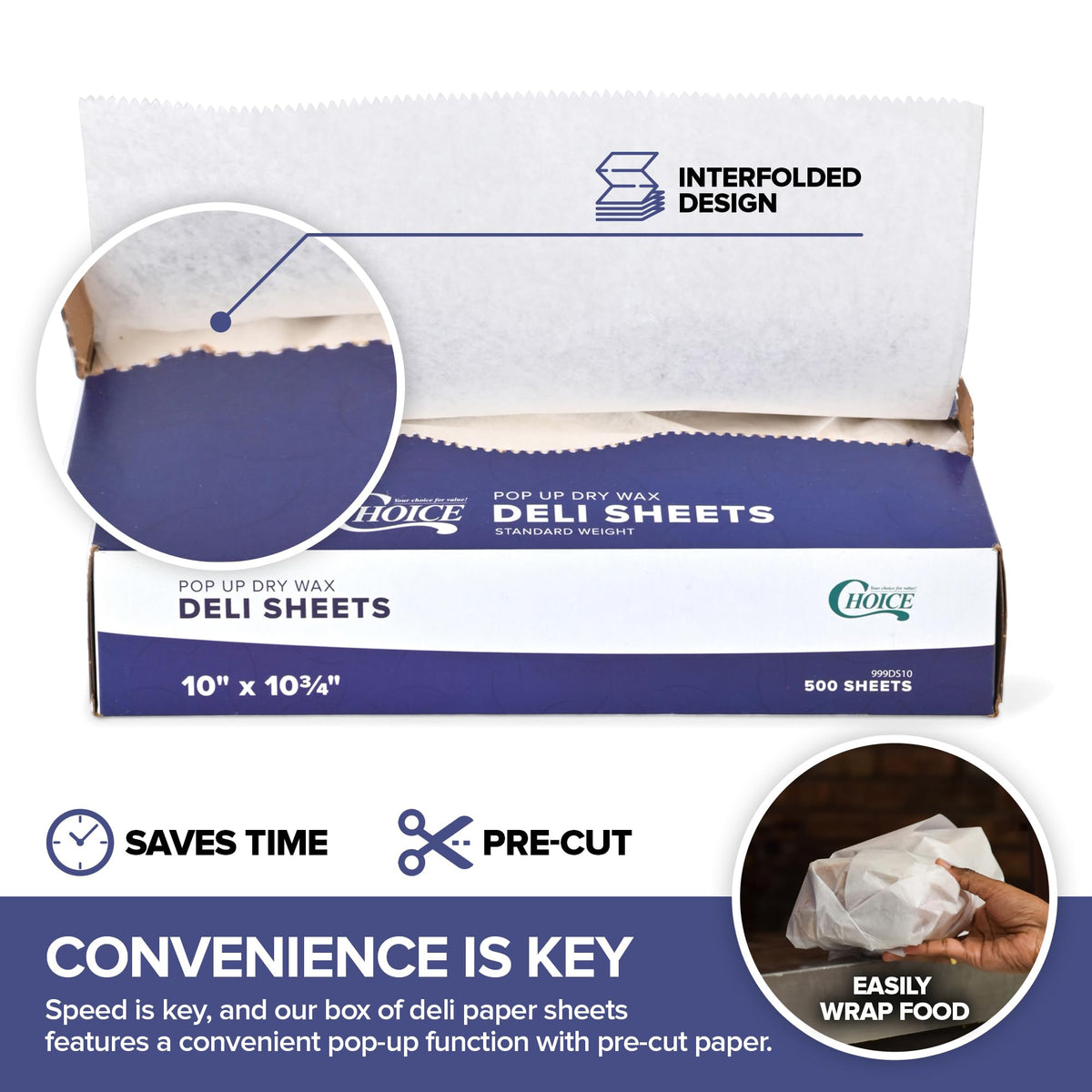 Stock Your Home 8" / 500 Butcher Paper