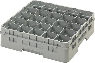 Cambro 25S418151 25 Compartment Camrack 4 1/2" Soft Gray Case of 5
