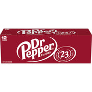 Dr Pepper Regular / 12 Fl Oz (Pack of 24) / 12 Soft Drinks
