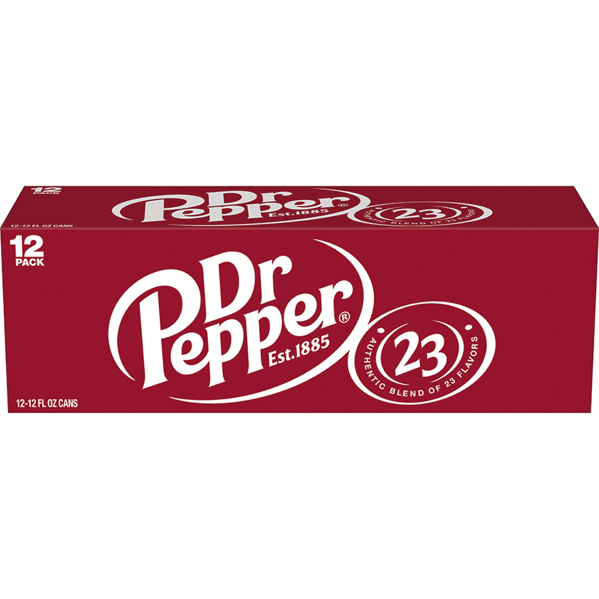 Dr Pepper Regular / 12 Fl Oz (Pack of 24) / 12 Soft Drinks