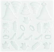Silikomart 71.466.00.0096 Mould for Sugar Paste SLK366 Wedding Silicone-White