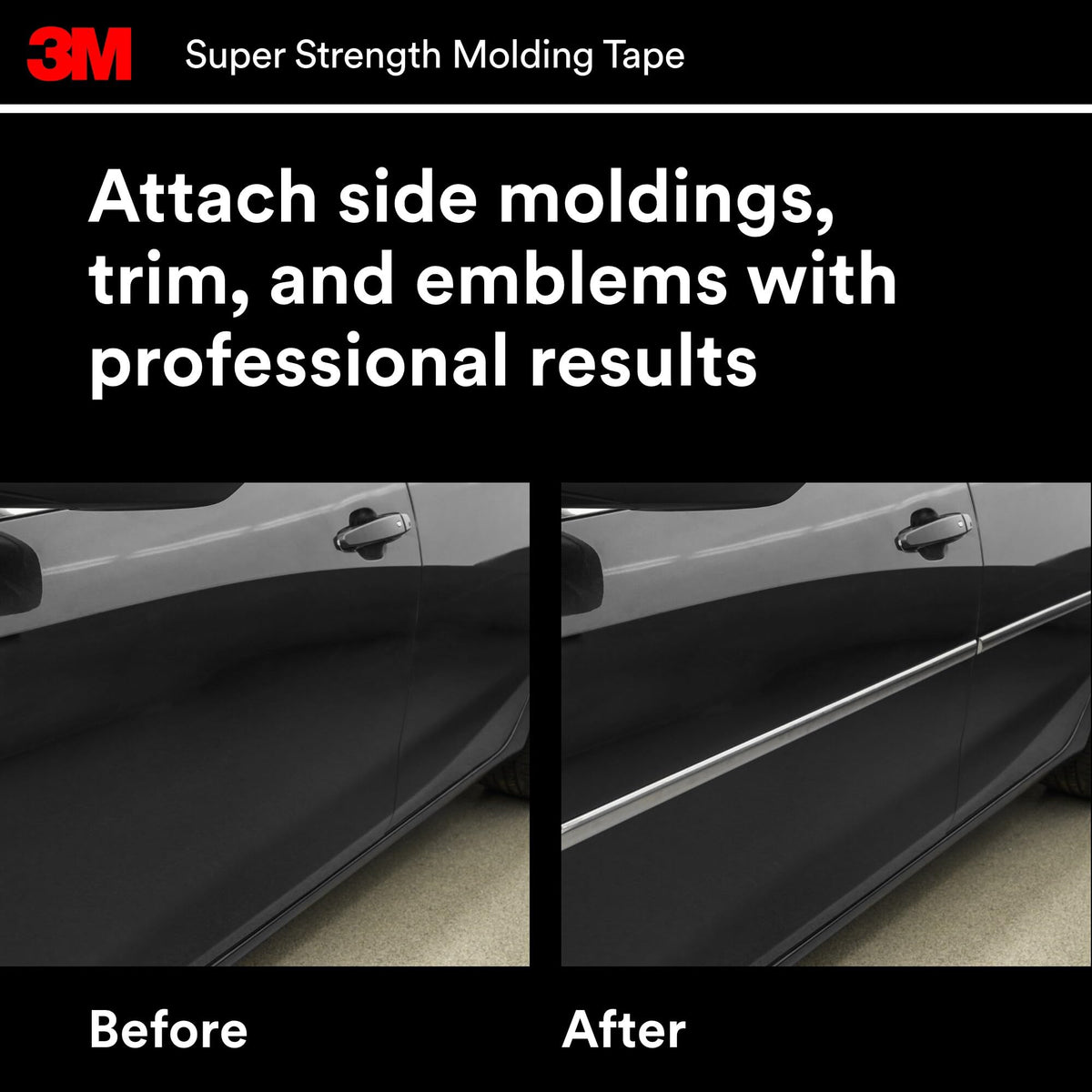 3M 1/2 in. x 15 ft. / Metallic / Molding Tape Pinstriping Tape