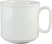 Vertex China CB-17 Crystal Bay Mug Stacking, 3-1/8", 9 oz., Bright White (Pack of 36)
