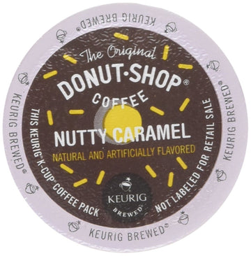 Nutty Caramel - 18 ct by The Original Donut Shop – Pack of 18, Model 114624