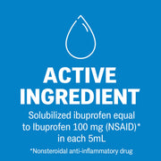 Children's Liquid by Advil – 4 Fl Oz (Pack of 1), Fruit, Model 17030