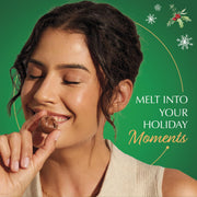 LINDOR Peppermint Cookie Milk Chocolate Candy Truffles by Lindt – 8.5 Ounce (Pack of 1), white