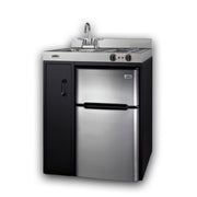 Summit Appliance Black/Stainless / 30-Inch / 3.2 cubic_feet Outdoor Refrigerators