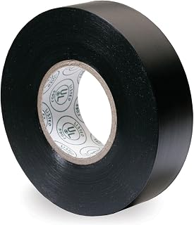 Gardner Bender GTPB-550 Electrical Tape, ½ in x 20 ft, Durable, Easy-Wrap, Flame Retardant, 5 Pk, Black