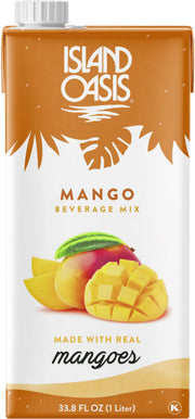 Mango Beverage Mix by ISLAND OASIS – 33.8 Fl Oz (Pack of 1), Mango
