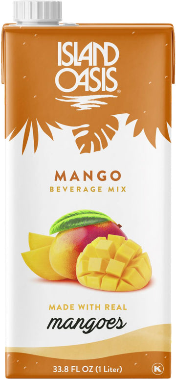 Mango Beverage Mix by ISLAND OASIS – 33.8 Fl Oz (Pack of 1), Mango
