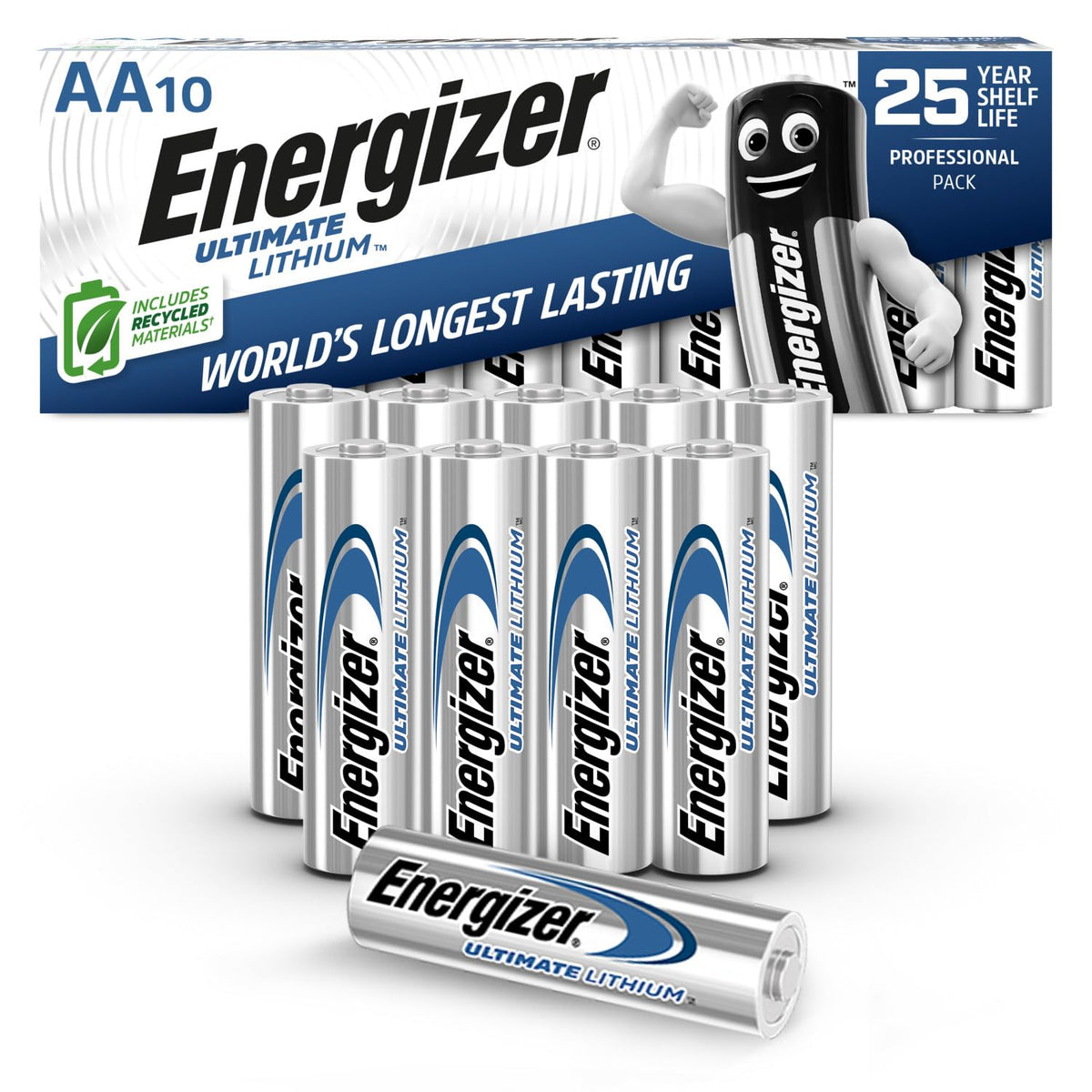 Energizer 10 Count (Pack of 1) / AA / 1 AA