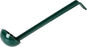 Thunder Group 8.5" 0.75 oz one piece polycarbonate ladle, green color, comes in each