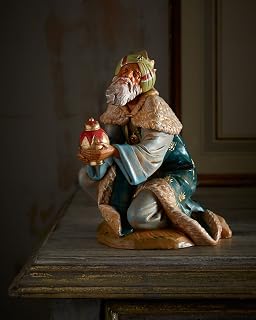 Fontanini by Roman, King Gaspar, 12" Collection, Nativity Figure, Made in Italy
