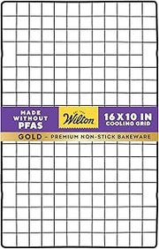 Wilton Gold Non-Stick Cooling Grid, Made Without PFAS, 16 x 10 in.