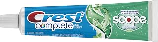 Crest Complete Whitening Plus Scope Minty Fresh Toothpaste, 8-Ounce (Pack of 4)