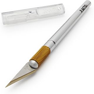 X-Acto Precision Utility Knife Metal Silver 9.0 inches Aluminum Handle Z-Series #1 Includes Safety Cap (Pack of 18)