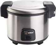 Winco 30 Cup Commercial-Grade Electric Rice Cooker, s | 1550W power, Foodservice, Great for Rice, Batch Cooking and Buffets