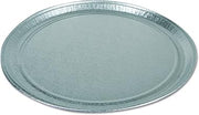 Pactiv 451812A CaterWare Deluxe Embossed Flat Trays, 1 Compartment, 18'' Diameter, Aluminum (Pack of 50)