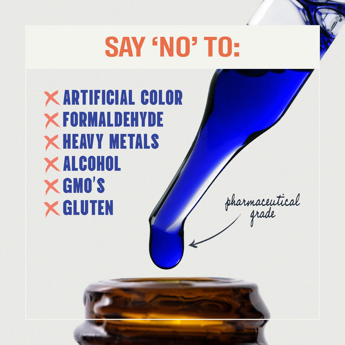 Methylene Blue 0.5% Liquid by PureGood – 2 Ounces, 60.0 milliliters, Glass, Amber, Model PG 1036