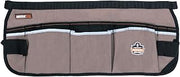 Ergodyne Arsenal 5706 Canvas Waist Tool Apron with 13 Pockets, Gray