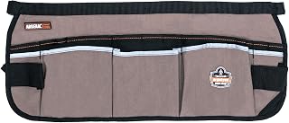 Ergodyne Arsenal 5706 Canvas Waist Tool Apron with 13 Pockets, Gray