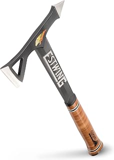 Estwing 16.25" Tomahawk Axe, 16.25" Leather Grip Survival Axe, ETA