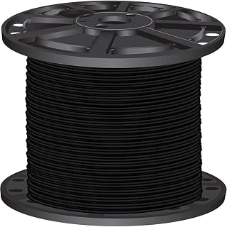Southwire 2,500 ft. 8 Black Stranded CU SIMpull THHN Wire