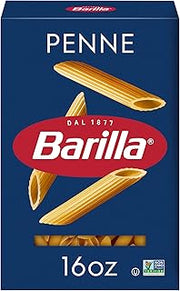 Barilla Penne Pasta, Non-GMO Kosher Pasta, 16oz.