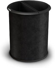Commercial Zone Products Precision Series InnRoom Recycler Container, Black Vinyl Wrap (780946)